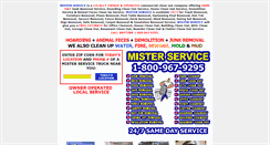 Desktop Screenshot of mistertrash.info